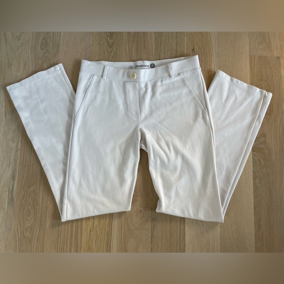 Betabrand Cream Petite Pants - Picture 1 of 4